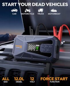 12V Car Battery Booster Jump Starter (All Gas 12L Diesel)