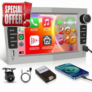 2G+64G for Opel Vauxhall Corsa Astra Vivaro Zafira Car Radio Stereo with Wireless Carplay Android Auto GPS WiFi