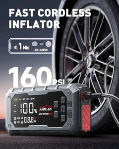 12V Portable Car Starter Power Bank with Jump Leads
