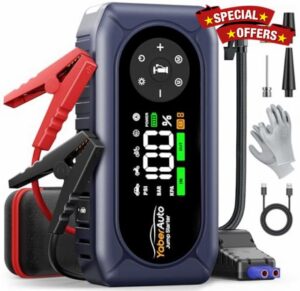Jump Starter Power Pack with Air Compressor 150PSI