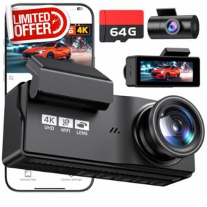 Veement Dash Cam Front and Rear Camera
