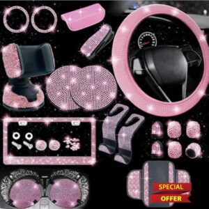 arricraft 28 Pcs Bling Car Accessories Set