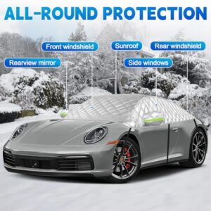Soft Top Roof Protection Anti Hail Car Cover Waterproof