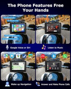 Motorcycle Sat Nav Siri/G0ole