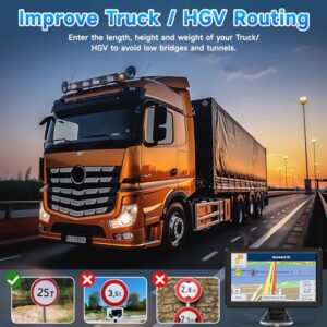 Car GPS Navigation System for Trucks