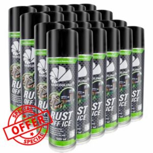AABCOOLING Rust Off Ice 24x 500ml – All-in-One Rust Converter and Prevention