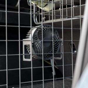 Universal Fit Car Ventilation Fan for Dog Travel & Summer Comfo