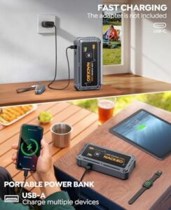 Battery Booster with Jumper Cable