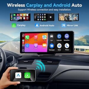 Portable Carplay with Reversing Camera