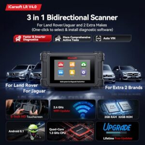 Full System OBD2 Scanner with 37+ Services for LandRover