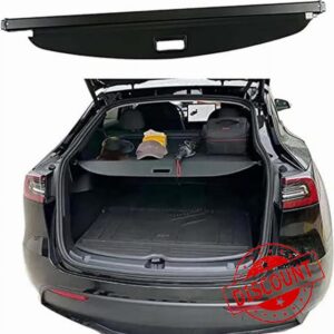 Car Trunk Cargo Cover Compatible For Tesla Model Y 2020-2023