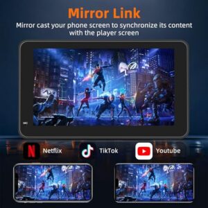 7" HD Touch Screen Radio with Bluetooth