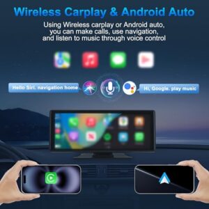 Portable 10.26 Inch Touch Screen Car Tablet with Mirror Link