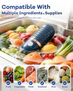 Ideal For Fruits And Veggies Blue