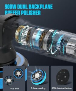 6 Variable Speeds 2000-6400 OPM