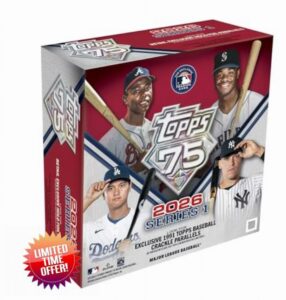 MLB 2026 TOPPS Series 1 Baseball MEGA Box