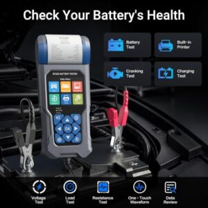 5-3000 CCA Automotive Load Tester for Lead-Acid & Lithium