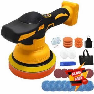 Cordless Car Polisher for Dewalt 18V Battery