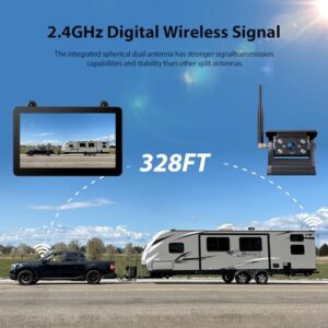 IP69K Waterproof Rear View Camera for Car Van Motorhome