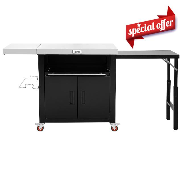 Feasto Grill Cart with Cabinet