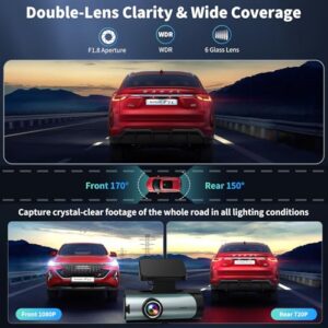 WiFi Dashcam with 64GB SD Card