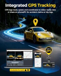 3 "IPS Car Camera Dash Cam
