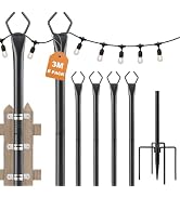 Metal Bird Bath for Garden, 118CM Freestanding Vintage Birdbaths & Supports Bowl for Outdoor, Upg...