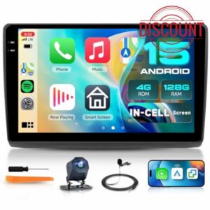 4G+128G Android Car Stereo for Renault Trafic 2001-2010/Vauxhall Vivaro 2006-2010 5GWifi