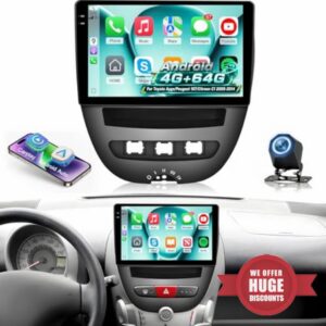 Car Radio for Toyota Aygo/Peugeot 107/Citroen C1 2005-2014