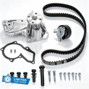 Timing Belt + Water Pump Kit Fits for Ford Fiesta VI V VI 1.25 1.4 1.6 Petrol Engine 2005-Prese