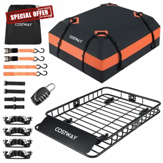 COSTWAY Roof Rack Cargo Carrier