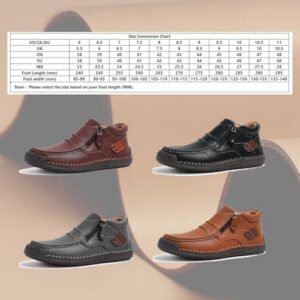 Handmade Premium Leather Slip On Driving Boots
