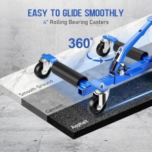 Trailer Dolly for Vehicle Positioning