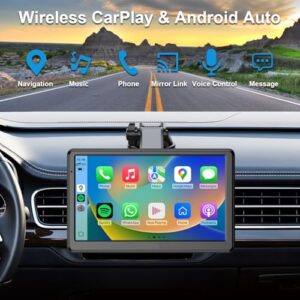 7 Inch Portable Car Stereo with Reversing Camera