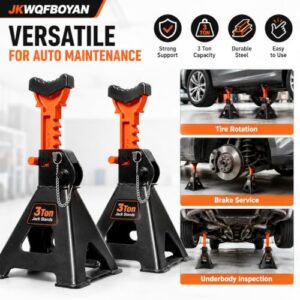 Pack of 2 Car Stands 3 Tons (6