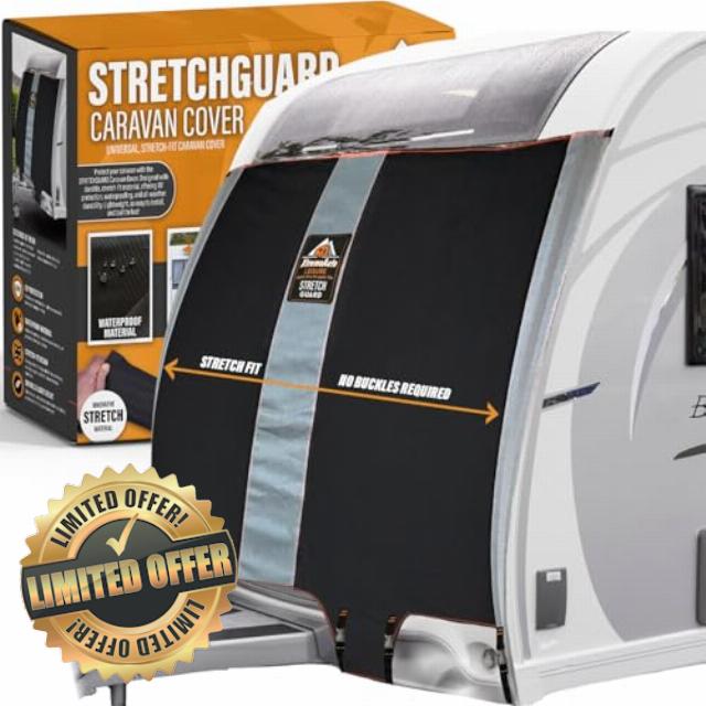 Xtremeauto STRETCHGUARD Caravan Front Towing Cover – Universal Fit