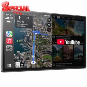 LAMTTO 11 Inch Wireless Carplay Screen for Car with YouTube & TikTok Video Apps