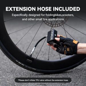 No Pressure Gauge | Mini Electric Bicycle Pump