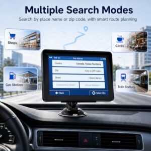 Truck Sat Nav with Lifetime Free Map Updates