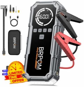 Jump Starter Power Pack with Air Compressor