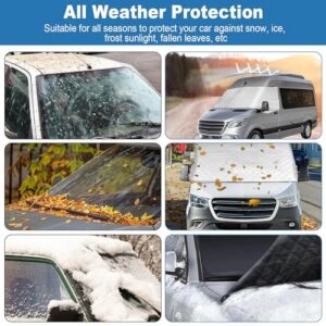 Thickened Windscreen Protective Wrap Anti Frost Ice Dust Su