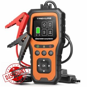 TREKURE 5000A Jump Starter Power Pack with OBD2 Scanner