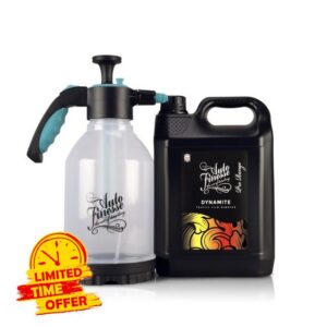 Auto Finesse Road Grime Blaster Kit | Heavy-Duty Traffic Film Remover 5-Litre & 2-Litre Pressure Sprayer for Vehicle Exterior Cleaning