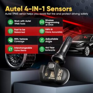 1-Sensor Press-in Tire Pressure Monitor System Sensor