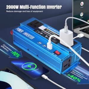 3 AC Outlets & 3 USB Ports