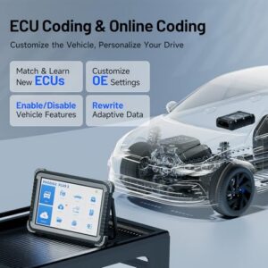 OE-level all System Diagnostic Scanner with 41+ Reset Service