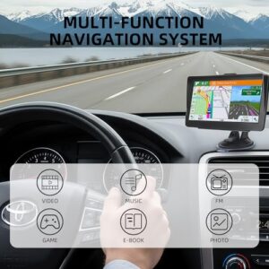 2026 New HD GPS System with UK & Europe Maps