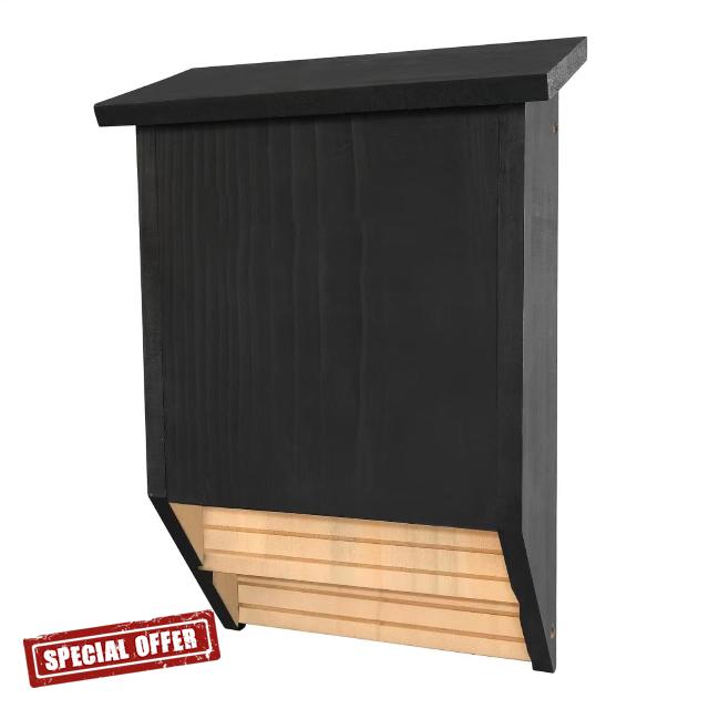 Bat Boxes for Outside | Wooden Resting Shelter - Bat Habitat House