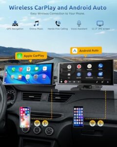 Compatible with Apple CarPlay & Android Auto