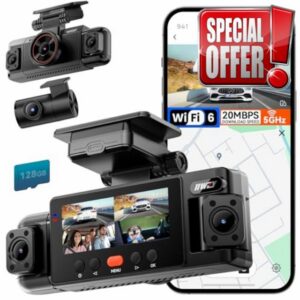 IIWEY N6 360° Dash Cam 4 Channel
